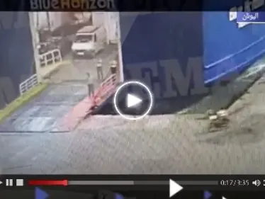 ما فعله اثنان من طاقم عبارة يونانية براكب تأخر عن الرحلة يثير ضجة كبيرة (فيديو) - وكالة ستيب نيوز