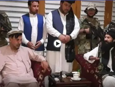 بالفيديو || شقيق الرئيس الأفغاني أشرف غني يُبايع حركة طالبان - وكالة ستيب نيوز