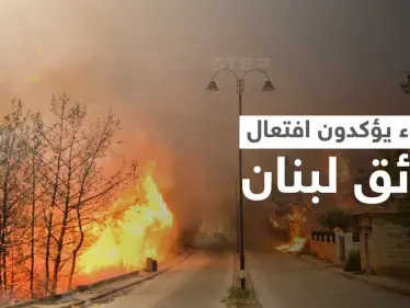 بالفيديو|| مشاهد صادمة تكشف أحد الأشخاص وهو يقوم بافتعال حرائق لبنان ويضرم النيران في كل مكان - وكالة ستيب نيوز