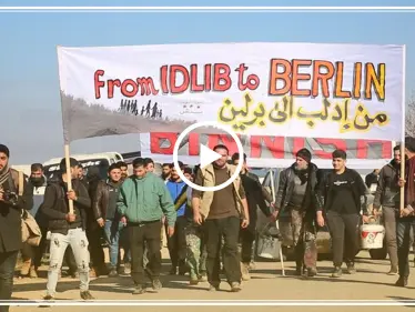فيديوهات خاصة|| متظاهرو "من إدلب إلى برلين" يوجهون رسالتهم لأردوغان.. والجندرما ترد بالغاز المسيل - وكالة ستيب نيوز