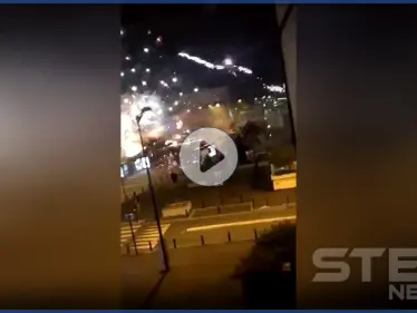 بالفيديو || مظاهرات لـ الشرطة الفرنسية تطالب بالحماية بعد مهاجمة مخفرها بالمفرقعات - وكالة ستيب نيوز