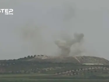 قصف صاروخي يستهدف منطقة تل فاس شمال حماة تزامناً مع تحليق طيران استطلاع روسي بأجواء المنطقة - وكالة ستيب نيوز