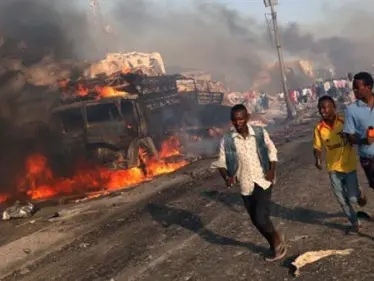 تفجير انتحاري قرب القصر الرئاسي بالعاصمة الصومالية مقديشو - وكالة ستيب نيوز