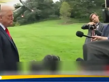 ترامب يوبخ صحفيا بنبرة تهديدية.. شاهد كيف تصرف الأخير (فيديو) - وكالة ستيب نيوز