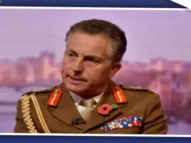 قائد الجيش البريطاني: ألف فصيل وميليشيا في سوريا.. والوضع العسكري سينفجر قريبًا - وكالة ستيب نيوز