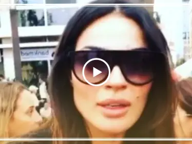 شاهد بالفيديو|| نادين نجيم ونيشان على رأس المتظاهرين ضد النظام في لبنان - وكالة ستيب نيوز