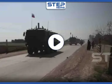 القوات الأمريكية تجبر رتل روسي ضخم على تغيير طريقه بريف الحسكة (فيديو) - وكالة ستيب نيوز