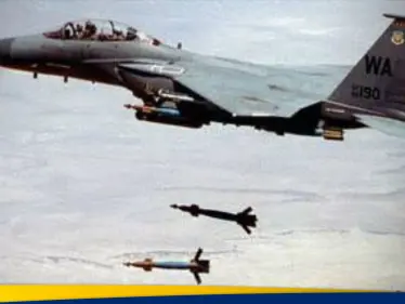 شاهد|| البنتاغون ينشر لقطات توثق القدرة الدقيقة والمدمرة للقنابل المغلفة - وكالة ستيب نيوز