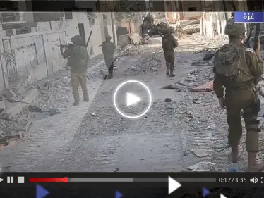 الجيش الإسرائيلي ينشر فيديو جديد يوثق خوضه "معارك مطولة" مع الفصائل الفلسطينية داخل غزة - وكالة ستيب نيوز
