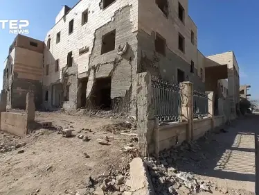 عدسة ستيب ترصد مشفى مدينة هجين الوطني المدمر بريف دير الزور - وكالة ستيب نيوز
