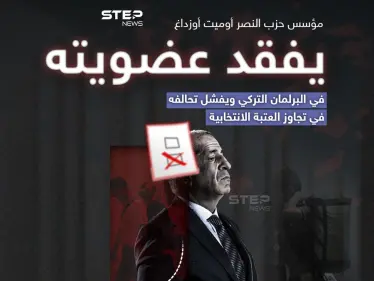 معروف بعدائه للوجود السوري في تركيا.. مؤسس حزب النصر يفقد عضويته في البرلمان التركي وتحالفه يفشل في تجاوز العتبة الانتخابية - وكالة ستيب نيوز