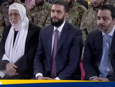 شاهد|| الرئيس السوري أدى صلاة عيد الفطر في مصلى قصر الشعب لأول مرة في تاريخ سوريا الحديث - وكالة ستيب نيوز