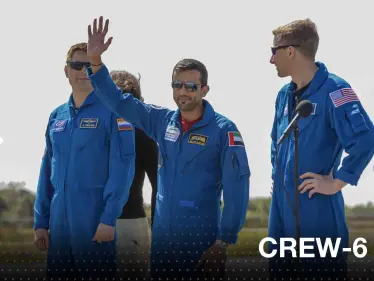 بعد وداع مؤثر للرائد العربي سلطان النيادي.. تأجيل إطلاق مهمة CREW-6 وموعد جديد للرحلة - وكالة ستيب نيوز