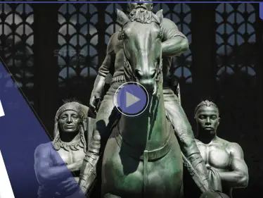 بالفيديو|| إزالة تمثال ضخم للرئيس الأمريكي روزفلت في نيويورك ومصادر تكشف وجهته - وكالة ستيب نيوز