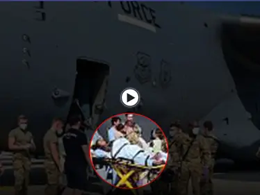 بالفيديو||  سيدة أفغانية تلد بأعجوبة على متن طائرة عسكرية أثناء إجلاء عدد من اللاجئين الأفغان - وكالة ستيب نيوز