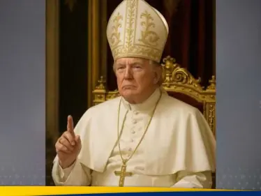 ترامب بزي بابا الفاتيكان.. الرئيس الأمريكي يثير الجدل - وكالة ستيب نيوز