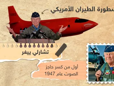 وفاة أوّل طيار يخترق حاجز الصوت عن عمر يناهز 97 عاماً - وكالة ستيب نيوز