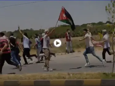 الأردنيين يزحفون نحو الحدود الفلسطينية وإيدي كوهين يخاطب الملك بتغريدة (فيديو) - وكالة ستيب نيوز