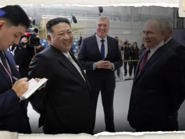 الرئيس الكوري الشمالي يترك رسالة لبوتين بعد أن غادر روسيا - وكالة ستيب نيوز