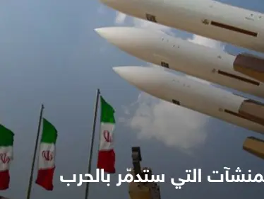 مواقع عبرية تتحدث عن بنك أهداف إسرائيلي تجهزه إيران بينه 7 منشآت خطيرة - وكالة ستيب نيوز