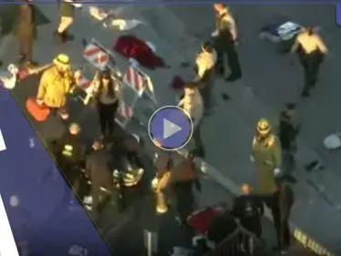 بالفيديو|| سيارة تدهس عشرات المجندين في لوس أنجلوس الأمريكية والسلطات تكشف التفاصيل - وكالة ستيب نيوز