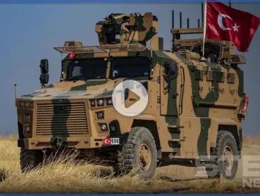 بالفيديو|| مدرعة روسية تنقذ مدرعة تركية عالقة في وحل شرق الفرات - وكالة ستيب نيوز