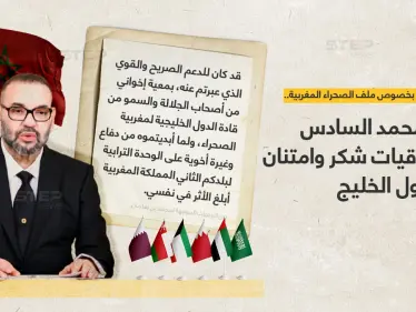 الملك المغربي محمد السادس يرسل برقيات شكر لملوك وأمراء دول الخليج لمواقفهم بخصوص الصحراء المغربية - وكالة ستيب نيوز