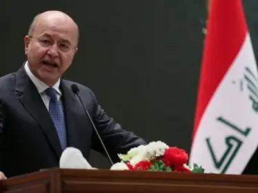 الرئيس العراقي يتحدث عن استضافة بغداد لمحادثات سعودية إيرانية.. وعدم رغبة بلاده بوجود عسكري أمريكي دائم فيها - وكالة ستيب نيوز