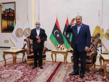 حفتر يعلّق مهامه العسكرية لـ 3 أشهر ورئيس البرلمان الليبي يتخذ إجراءً استعداداً للانتخابات - وكالة ستيب نيوز