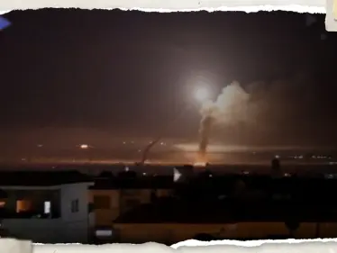 قصف إسرائيلي على دمشق وصاروخ سوري يصل الجولان (فيديو) - وكالة ستيب نيوز