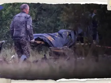 "سحبوا رفات شخص".. شاهد يروي ما حصل في اللحظات الأولى بموقع تحطم طائرة بريغوجين - وكالة ستيب نيوز