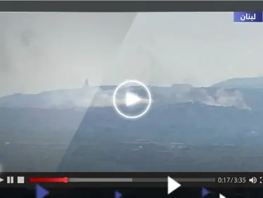 شاهد || قصف إسرائيلي على جنوب لبنان بعد تفجير عناصر لسياج حدودي - وكالة ستيب نيوز