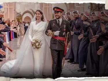 في أوّل تعليقٍ لولي العهد الأردني بعد الزفاف: الحمد لله الذي منَّ عليّ برجوة - وكالة ستيب نيوز