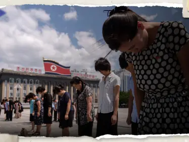 السلطات الكورية الشمالية تطلب من مواطنيها حماية صور السلالة الحاكمة خلال الاعصار المدمّر القادم - وكالة ستيب نيوز