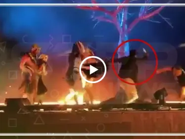 شاهد بالفيديو|| عملية طعن بحق فرقة استعراضية بمهرجان الرياض - وكالة ستيب نيوز