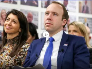 بالفيديو والصور|| فضيحة مدوية تلاحق وزير الصحة البريطاني بعد ضبطه بوضع خادش للحياء مع مساعدته وردة فعل غير متوقعة لزوجته - وكالة ستيب نيوز