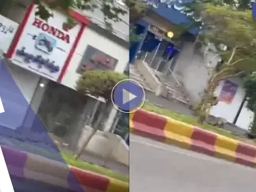 شاهد|| فهد شارد يثير الذعر في مدينة إيرانية.. وينقض على شرطي - وكالة ستيب نيوز