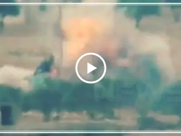 بالفيديو|| صاروخ موجه يحول عناصر النظام السوري إلى أشلاء شرقي إدلب.. وفصيل يعلن النفير بالمنطقة - وكالة ستيب نيوز