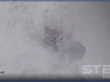 تصوير جويّ||لحظة مقتل 6 دواعش في قصفٍ جويّ على كهوف مخمور شمال العراق - وكالة ستيب نيوز