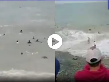 بالفيديو|| وصلوا سباحة إلى إسبانيا والأخيرة سلمتهم للرباط.. المغرب تحقق مع عشرات المهاجرين - وكالة ستيب نيوز