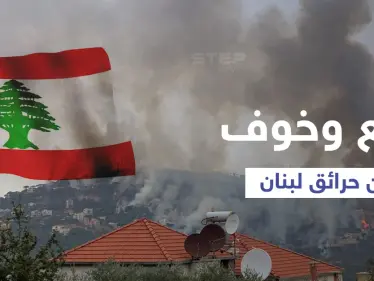 مشاهد محزنة من حرائق بيت مري اللبنانية وألسنة اللهب باتت تحاصر المنازل.. و6 مروحيات تشارك بإطفاء حريق بالجليل (فيديو وصور) - وكالة ستيب نيوز