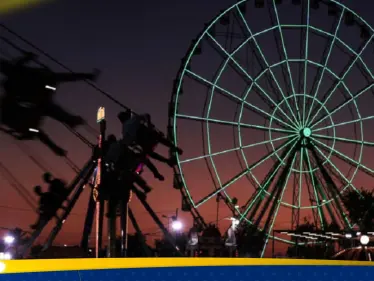 شاهد|| لحظة سقوط "لعبة الدوامة" بمدينة ملاه جنوب بغداد وإصابة 18 شخصاً - وكالة ستيب نيوز