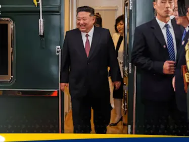 على متن قطار مصفح.. زعيم كوريا الشمالية يصل بكين - وكالة ستيب نيوز