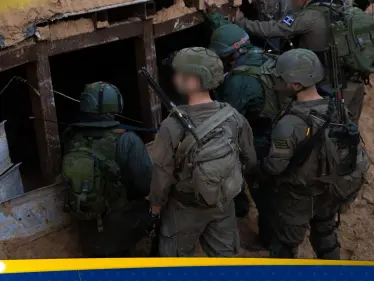 شاهد|| الجيش الإسرائيلي داخل "أكبر نفق" بغزة وضابط رفيع يتحدث عن مشروع شقيق السنوار - وكالة ستيب نيوز