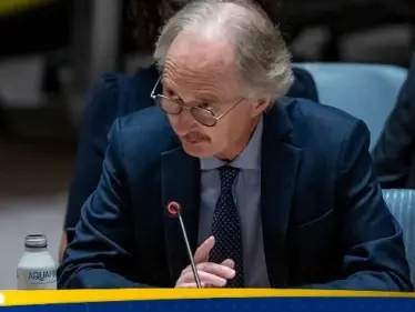 خلال جلسة لمجلس الأمن الدولي بشأن سوريا.. بيدرسون يوجه رسالة لإدارة الشرع - وكالة ستيب نيوز