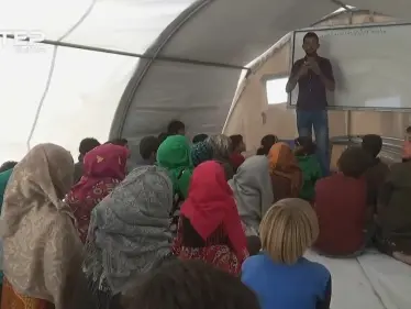 بهدف التعليم وتحدي الظروف الصعبة .. افتتاح مدرسة لطلاب نازحي شمال حماة وسط معاناة إنسانية كبيرة في شمال إدلب - وكالة ستيب نيوز