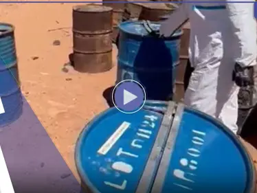شاهد || الجيش الليبي يعثر على براميل اليورانيوم "المسروق" باتجاه الحدود التشادية - وكالة ستيب نيوز