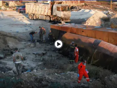 بالفيديو || الجيش اللبناني يكشف ما حصل قبل انفجار خزان الوقود في بلدة تليل عكار - وكالة ستيب نيوز