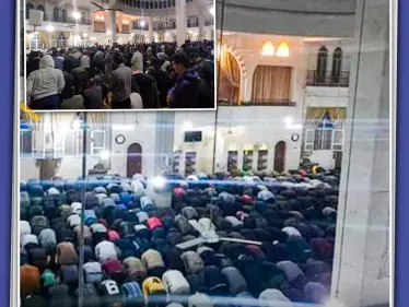 صلاة التراويح في مدينة إدلب ليلة البارحة - وكالة ستيب نيوز