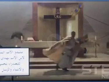 بالفيديو|| حسين الجسمي مدح بيروت فانفجرت.. وكنيسة تنهار على راهب ببث مباشر ودول تهرع للمساعدة - وكالة ستيب نيوز